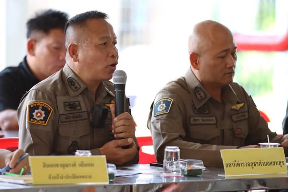 สภ.แสนสุข เข้าร่วมประชุมผู้บริหารเทศบาลเมืองแสนสุข ผู้นำชุมชน และส่วนราชการ ประจำเดือนกุมภาพันธ์ 2569