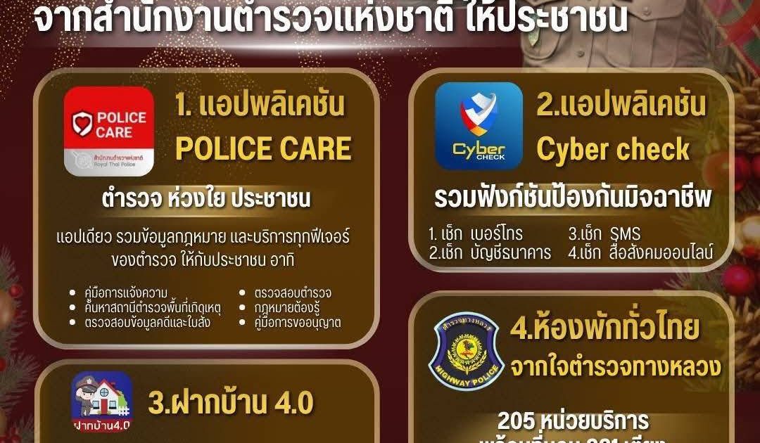 🎁 ของขวัญปีใหม่ 2569 จากสำนักงานตำรวจแห่งชาติ ให้ประชาชน